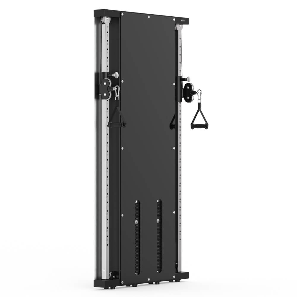 Posilňovací stojan s montážou na stenu inSPORTline Cable Column CC350 čierna