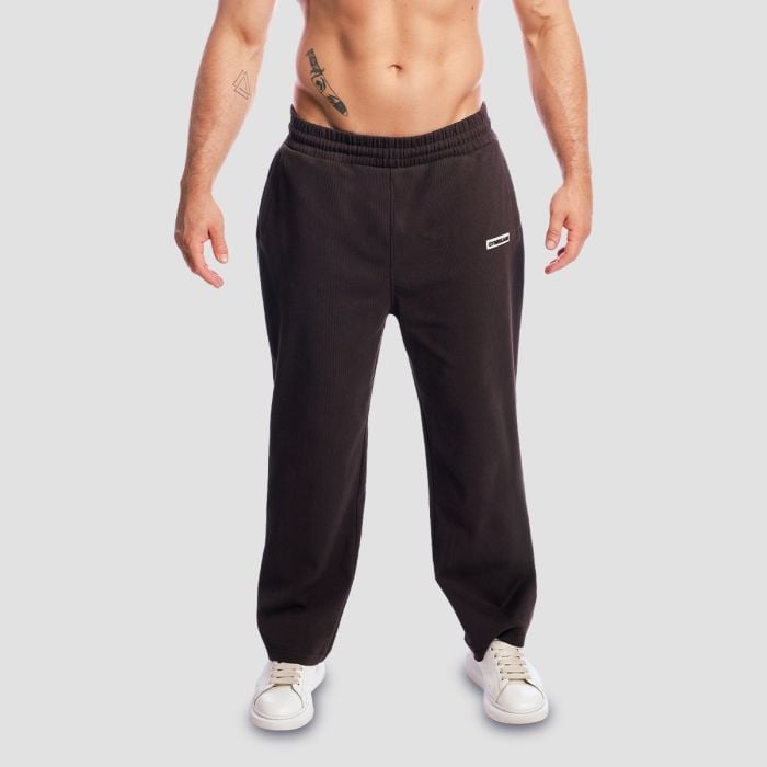 GymBeam Tepláky Aura Tee Brown L