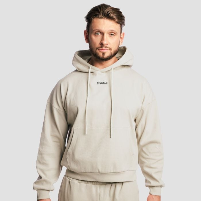 GymBeam Mikina Aura Hoodie Grey XXL