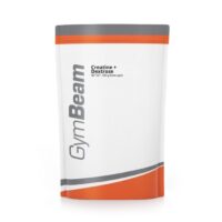 GymBeam Creatine + Dextrose zelené jablko