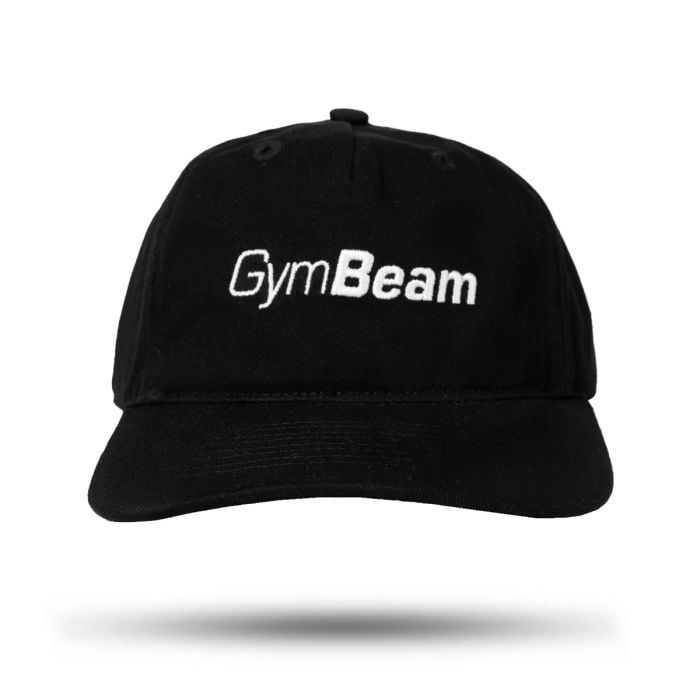 GymBeam Šiltovka Dad Cap Black UNI