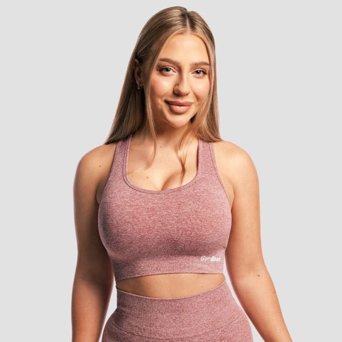 GymBeam Športová podprsenka FLO Mauve L