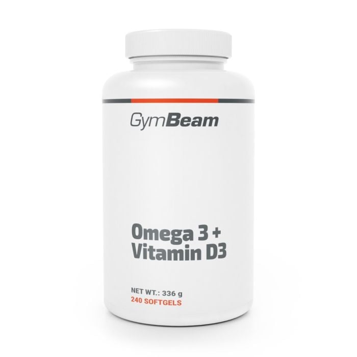 GymBeam Omega 3 + Vitamin D3