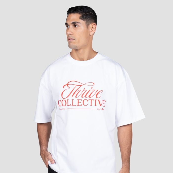 GymBeam Tričko Thrive White S