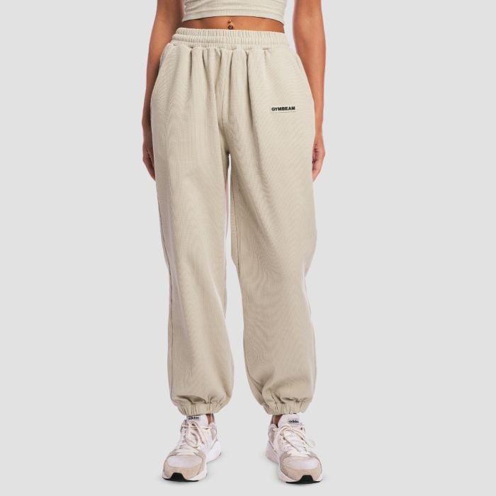 GymBeam Dámske tepláky Aura Grey XL