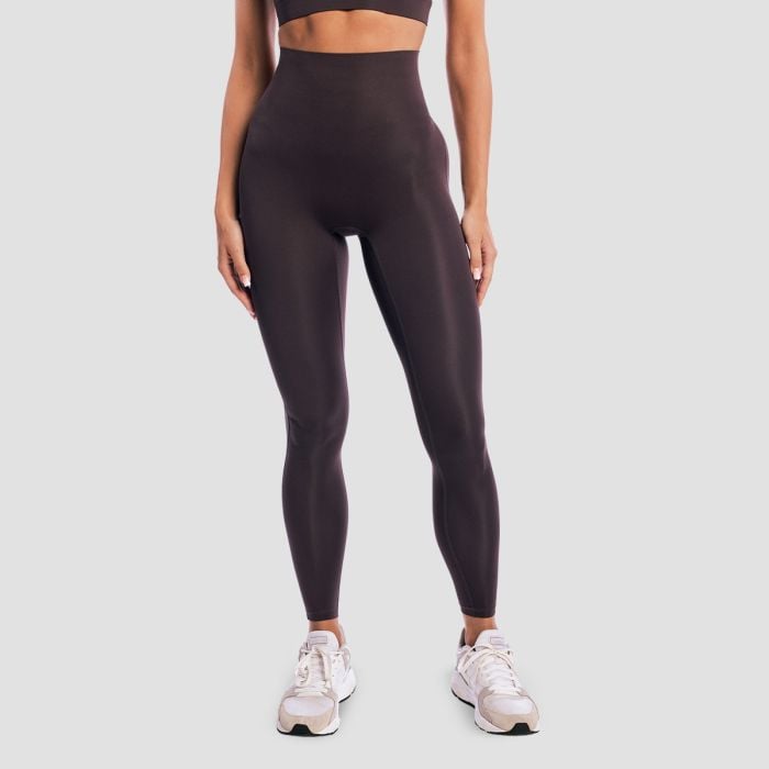 GymBeam Dámske legíny Aura Tee Brown XL