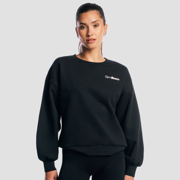 GymBeam Dámska mikina Base Black M
