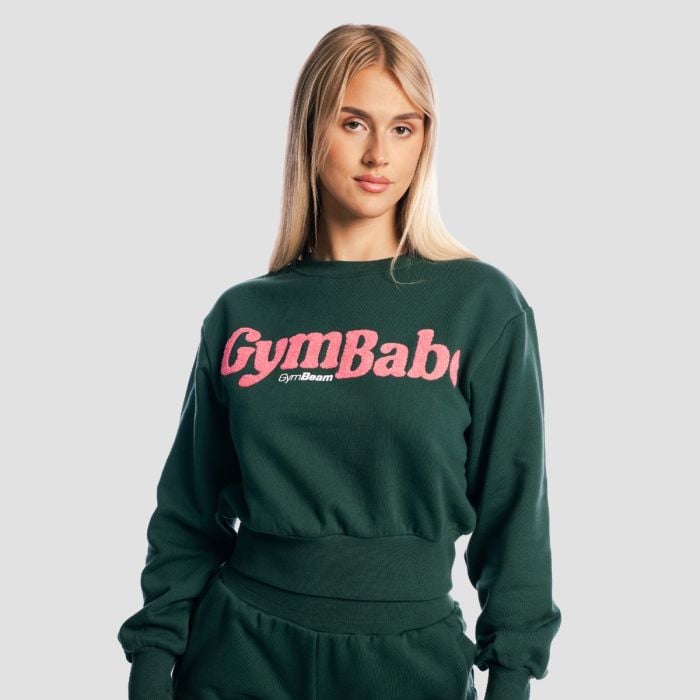 GymBeam Dámska mikina GymBabe Forest XS