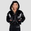 GymBeam Dámska bunda Prime Black  XL