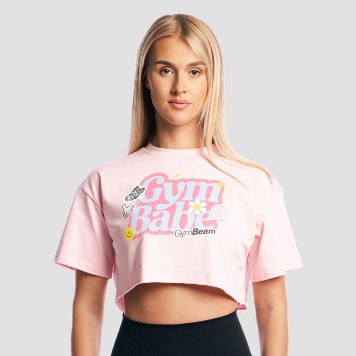 GymBeam Dámske tričko GymBabe Cherrybloom M