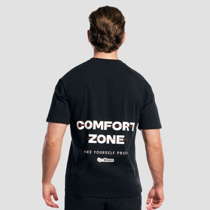 GymBeam Tričko Zone Black XXL