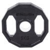 Pogumovaný olympijský kotúč inSPORTline Ruberton 5 kg 50 mm