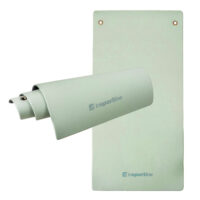 Podložka na cvičenie inSPORTline Aero Advance 120x60x0,9 cm mentolovo-šedá