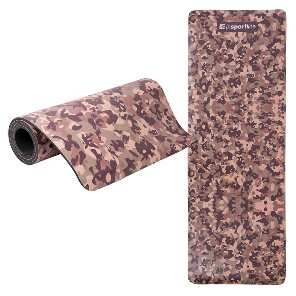 Karimatka inSPORTline Camu 173x61x0,8 cm hnedý maskáč