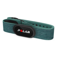 Hrudný pás Polar H10 M-XXL Black tyrkysová