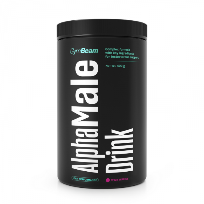 GymBeam AlphaMale Drink lesné ovocie