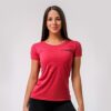 GymBeam Dámske tričko Basic Vintage Red  L