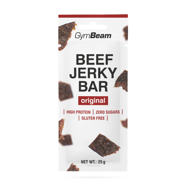 GymBeam Beef Jerky Bar originál