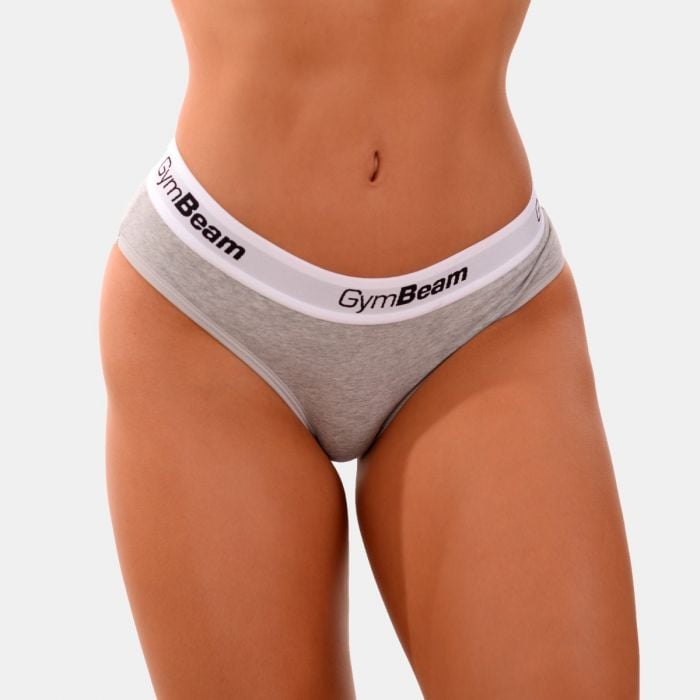 GymBeam Nohavičky Briefs 3Pack Grey XSXS