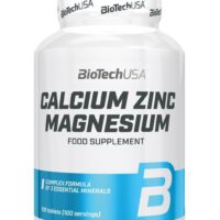 Calcium Zinc Magnesium - Biotech USA 100 tbl
