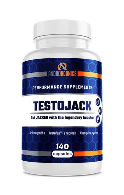 TestoJack - Androrganics 140 kaps.