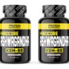 1+1 Zadarmo: Hardcore Ashwagandha - Protein Nutrition 100 kaps. + 100 kaps.