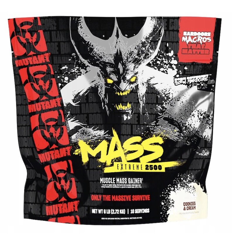 Mutant Mass Extreme 2500 - PVL 2720 g Triple Chocolate
