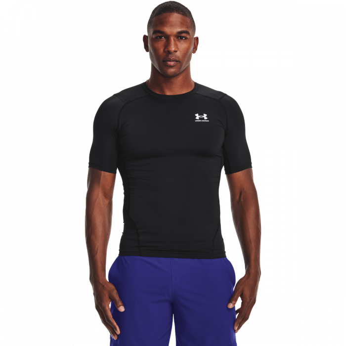 Under Armour Kompresné tričko HG Armour Comp SS Black XL