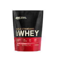 Optimum Nutrition 100 Whey Gold Standard jahoda