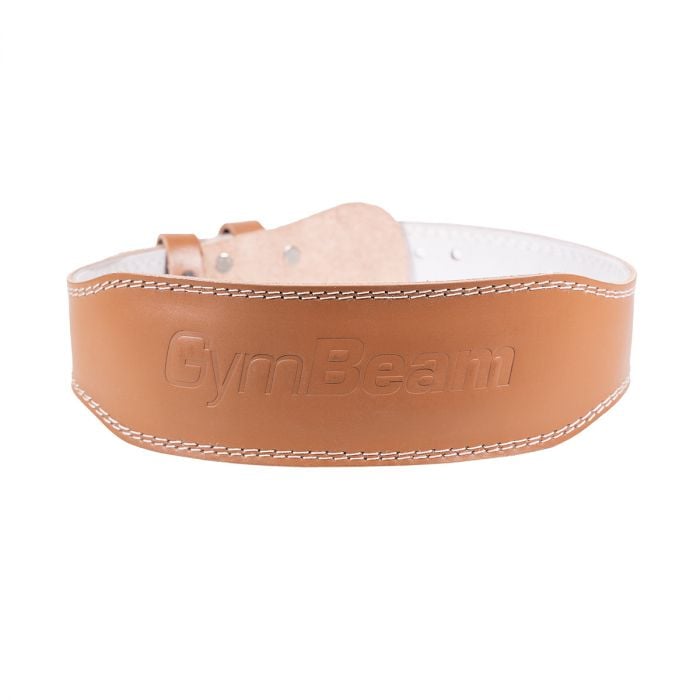 GymBeam Fitness opasok celokožený brown L