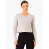 Ryderwear Dámske tričko Long Sleeve Top Foundation Grey  XS