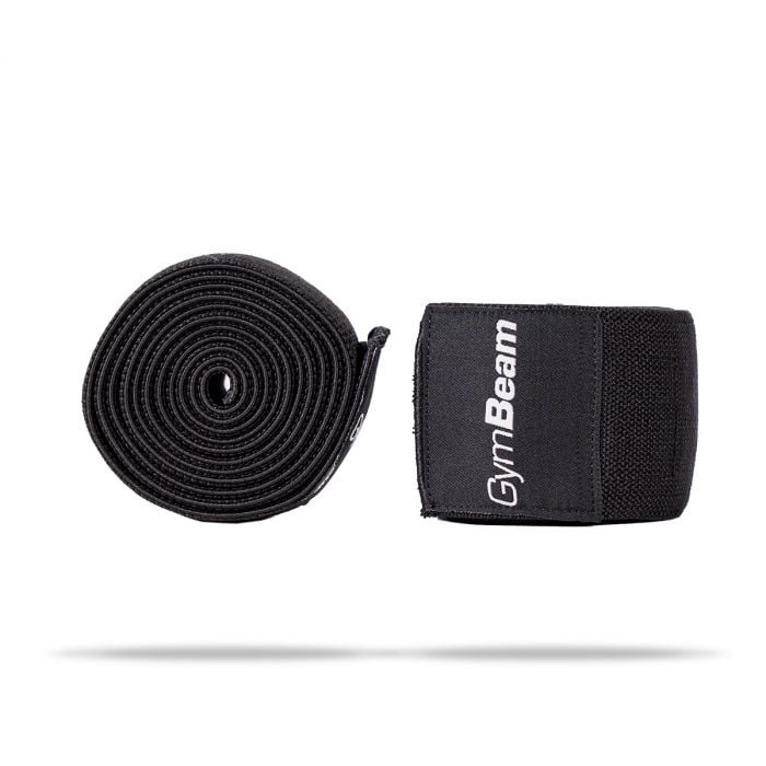 GymBeam Bandáže na kolená FIRM black 2 m