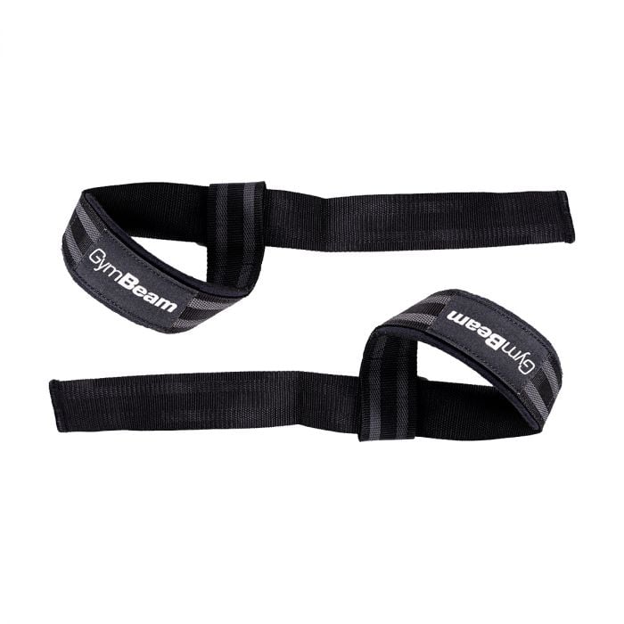 GymBeam Trhačky LIFT Black & Grey
