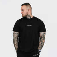 GymBeam Tričko FIT Black  S