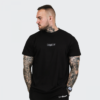 GymBeam Tričko FIT Black  XL
