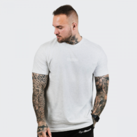 GymBeam Tričko FIT Grey  L