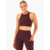 Ryderwear Športová podprsenka Reset High Impact Chocolate  SS