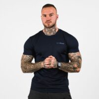 GymBeam Tričko TRN Navy  XXXL