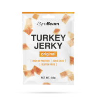 GymBeam Sušené mäso Turkey Jerky originál