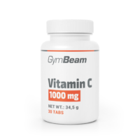 GymBeam Vitamín C 1000 mg 30 tab. bez príchute