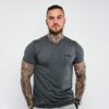 GymBeam Tričko Basic Dark Grey  S