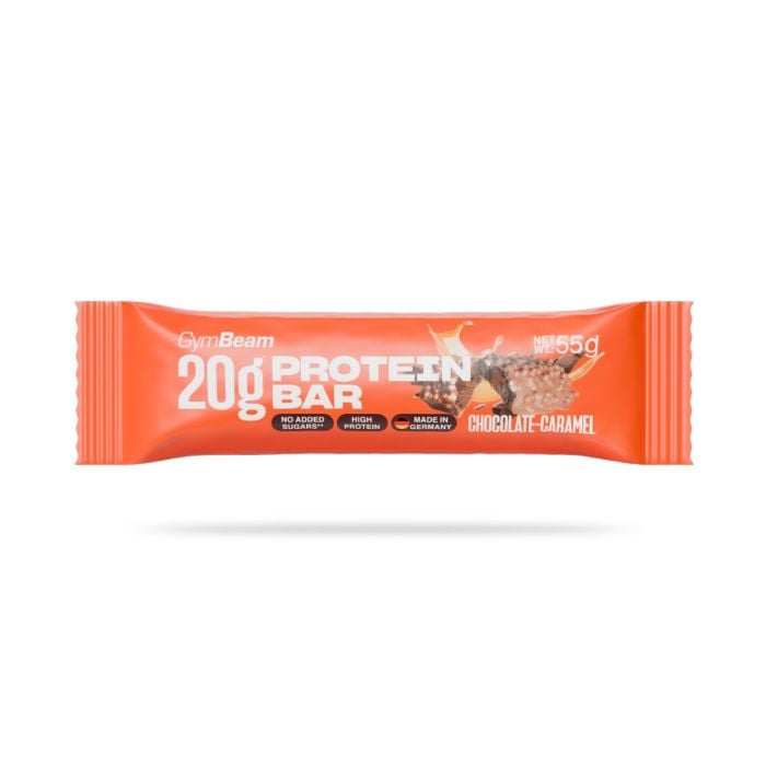 GymBeam 20g Protein bar čokoláda karamel