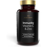 The Protein Works Immunity Vitamin C & Zinc 60 tab.