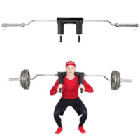 Olympijský hriadeľ na drepy inSPORTline Squabar 239,3cm/50mm • 25,5kg • do 317kg • s objímkami