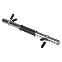 Dutý hriadeľ na jednoručnú činku inSPORTline Onepump 45cm/30mm • s objímkami • bez závitov