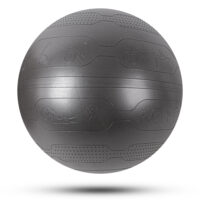 Gymnastická lopta inSPORTline Stretch Ball 65 cm čierna