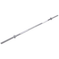 Vzpieračská tyč inSPORTline Welerty rovná 180cm/30mm • so závitom a objímkami