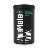 GymBeam AlphaMale Drink zelené jablko