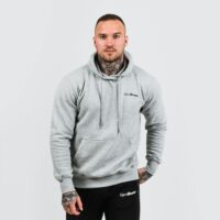 GymBeam Mikina Athlete Grey Black  XXXL