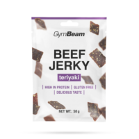 GymBeam Sušené mäso Beef Jerky teriyaki